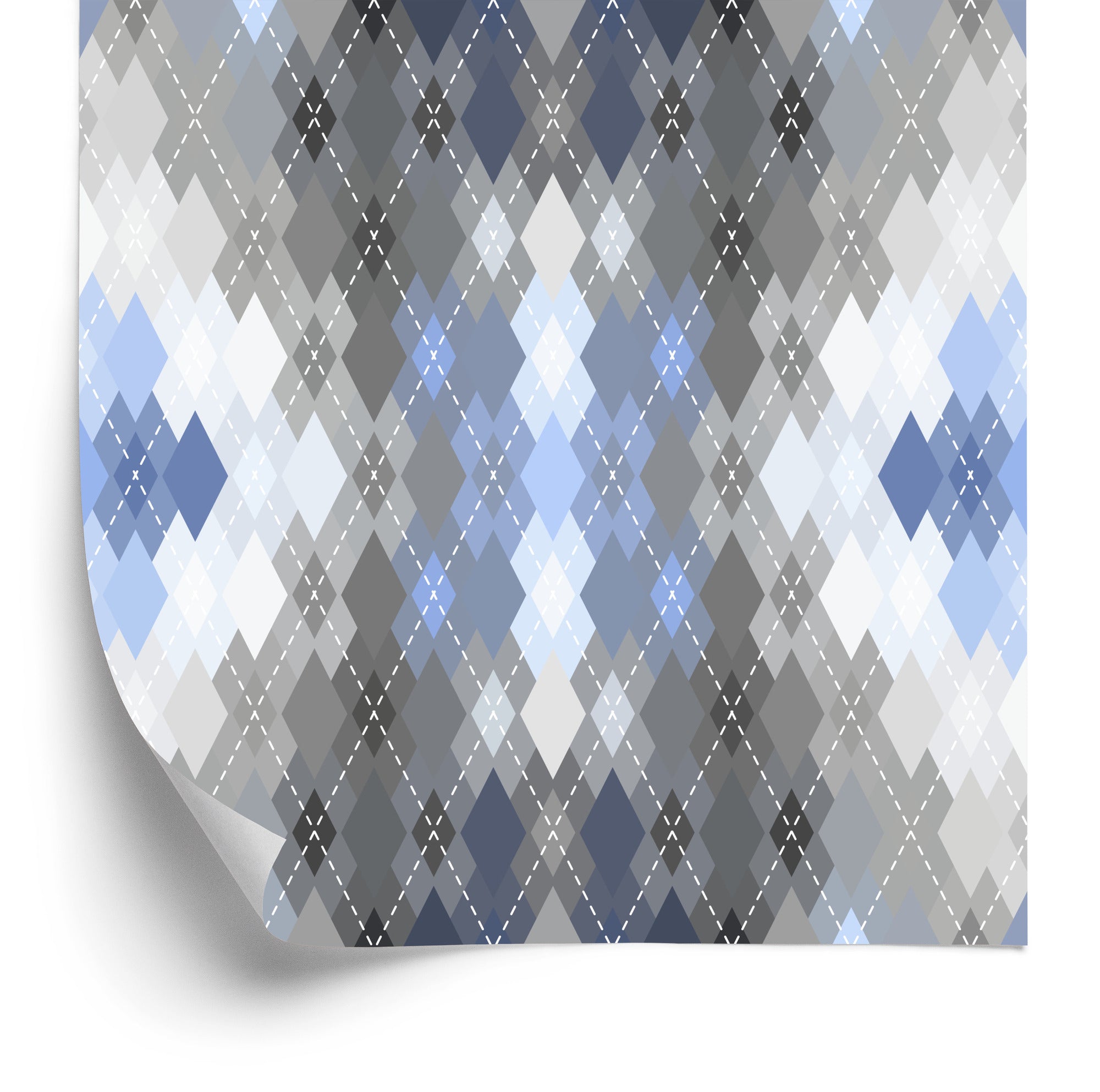 Tapeta Geometryczna - Wzór Argyle