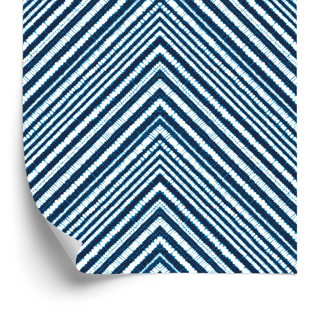 Tapeta Geometryczna - Retro Zygzaki