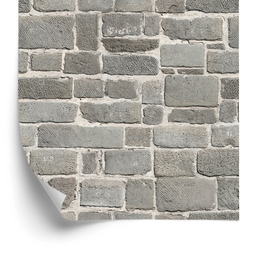 Tapeta Szary Ceglany Mur