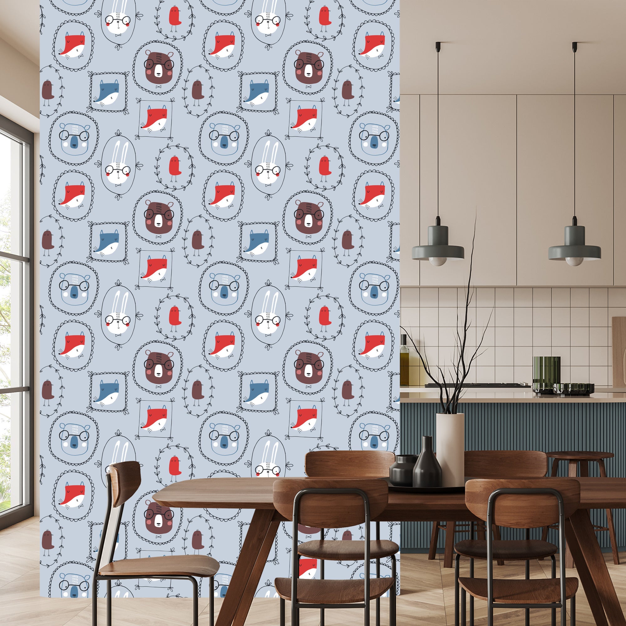Tapeta Do Pokoju Dziecka W Stylu Skandynawskim