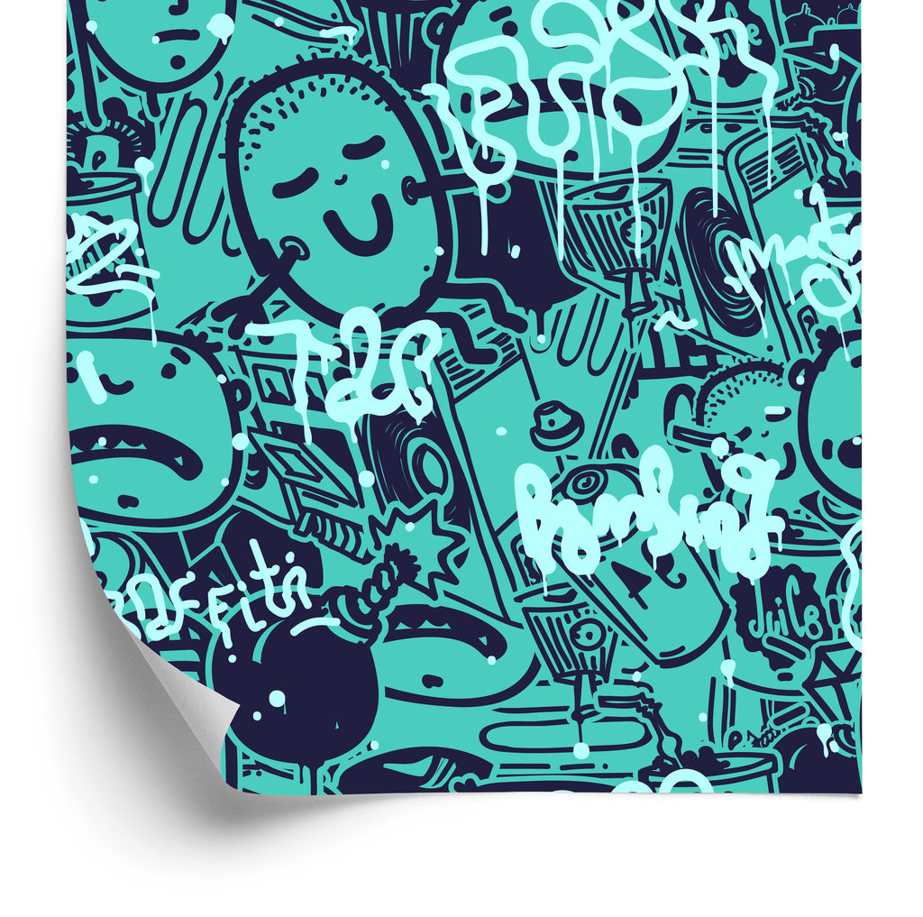 Tapeta Rysunki Graffiti