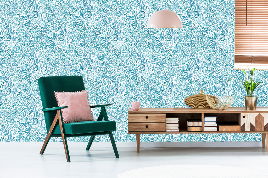 Tapeta Morskie Ornamenty