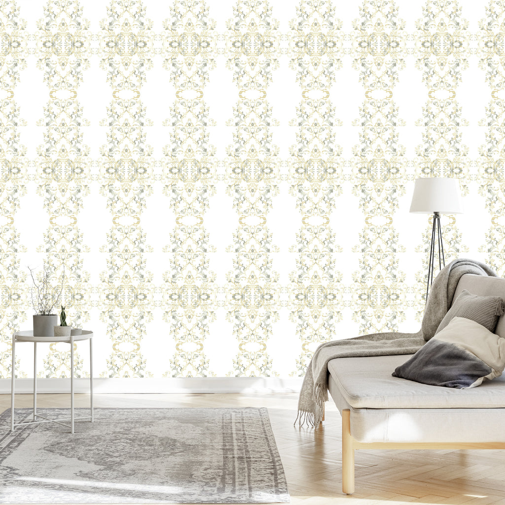 Tapeta Ornamenty W Stylu Barokowym