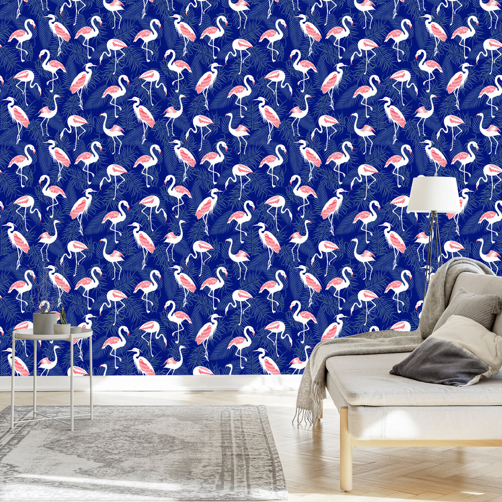Tapeta – Flamingi