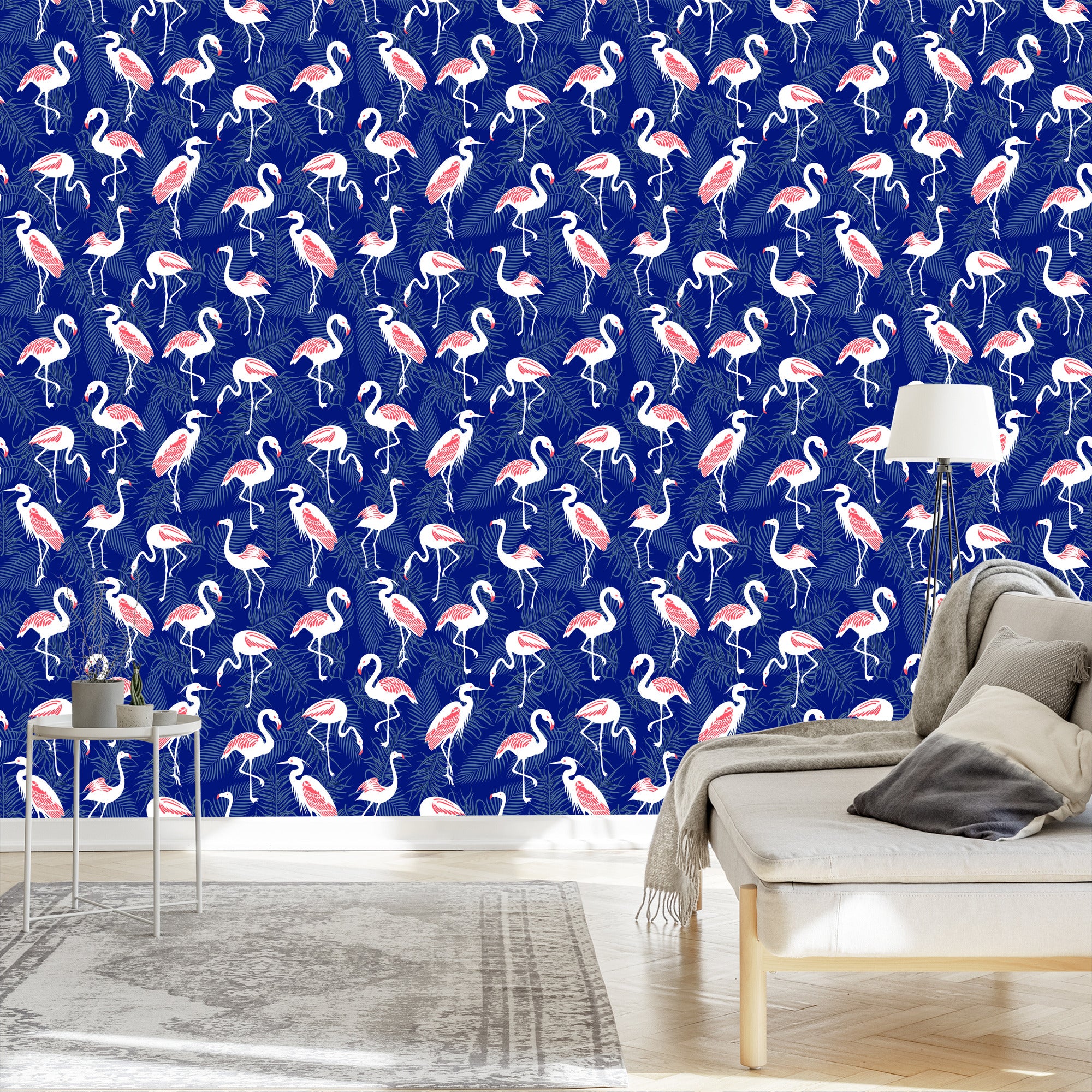 Tapeta – Flamingi
