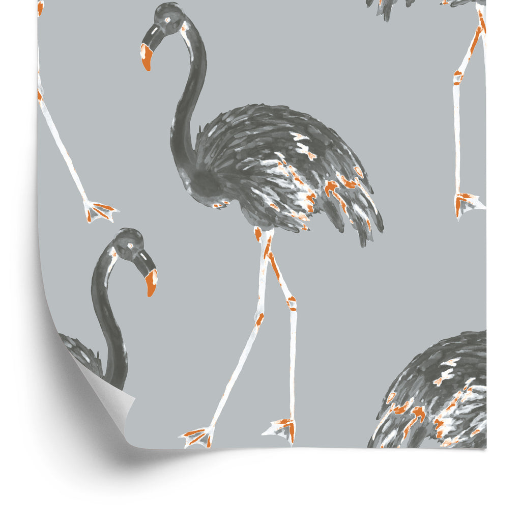 Tapeta – Flamingi Jak Malowane