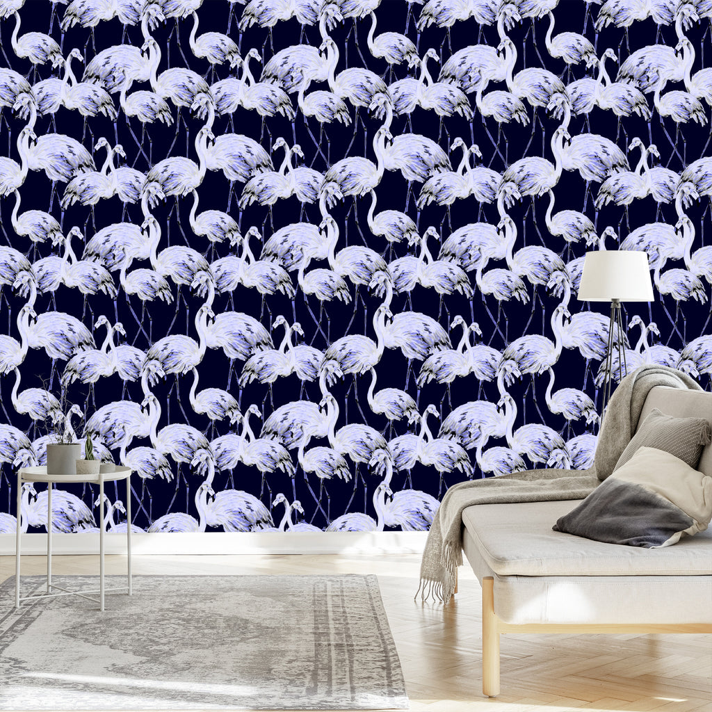 Tapeta – Flamingi