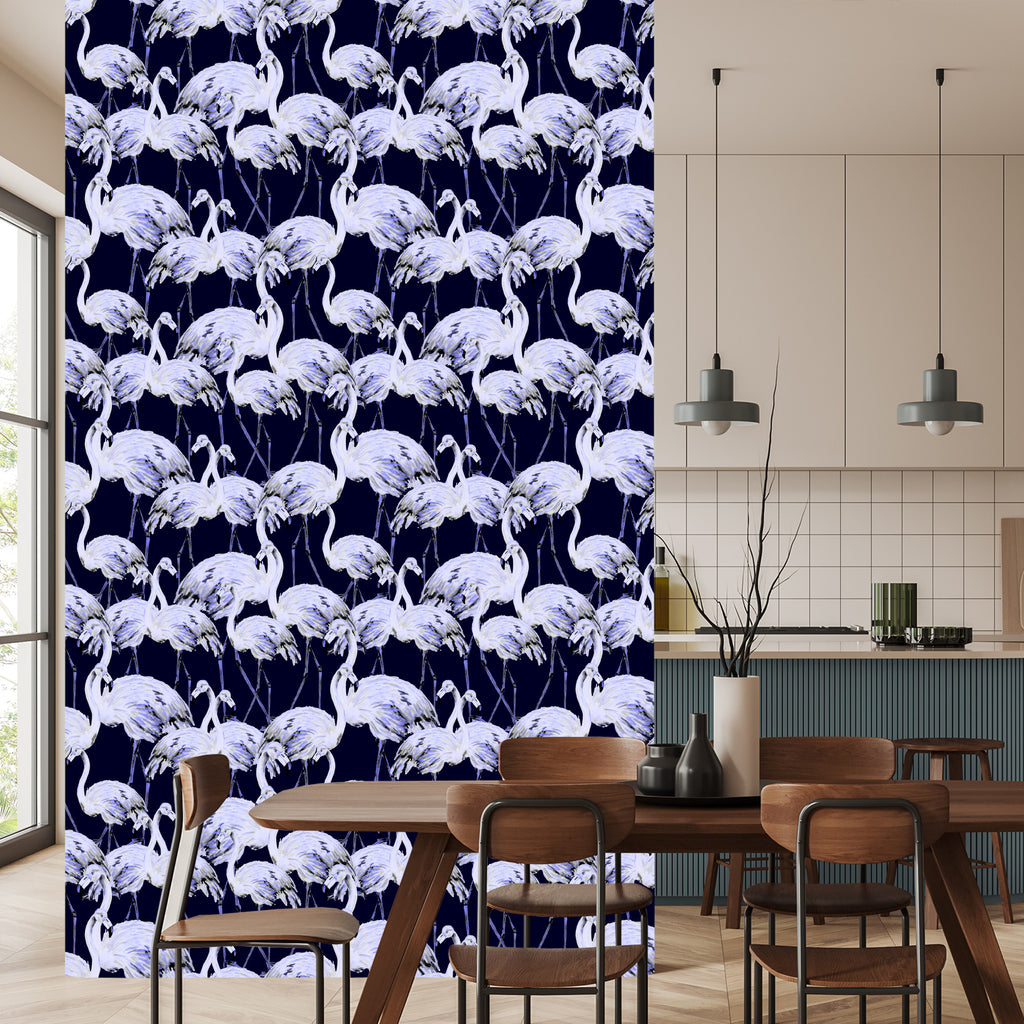 Tapeta – Flamingi