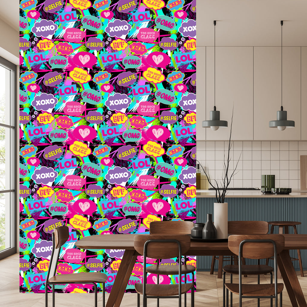 Tapeta Pop-Art Chat