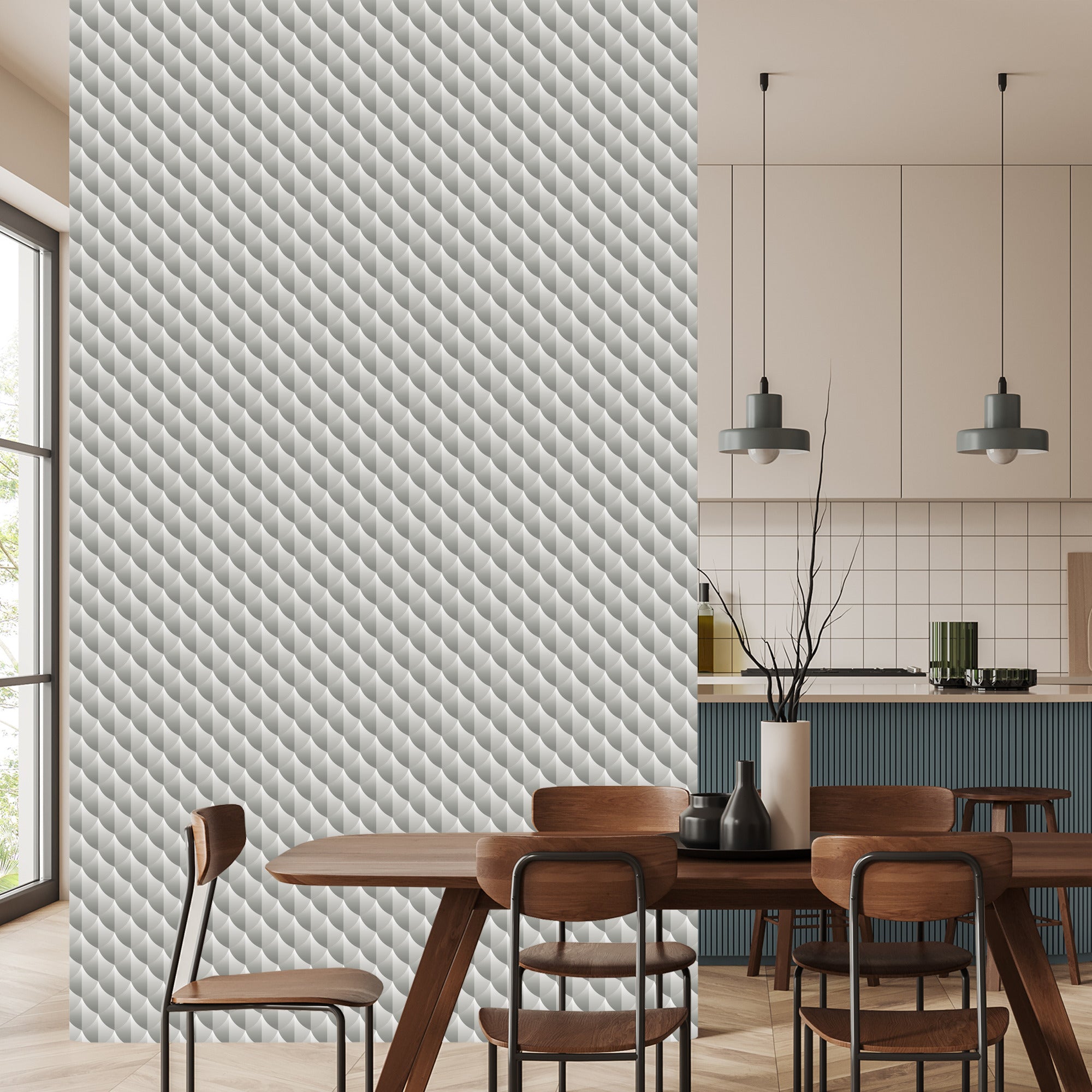 Tapeta Modernistyczny Wzór Geometryczny