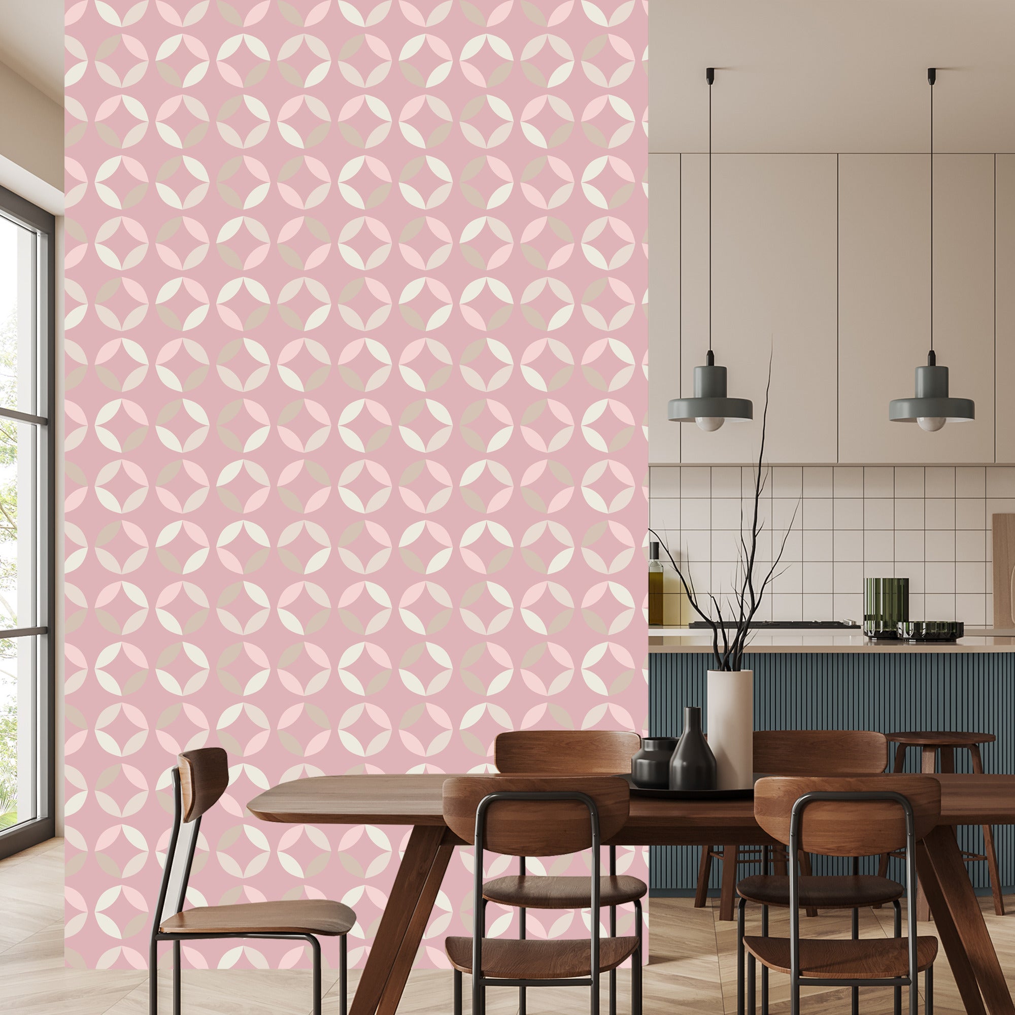 Tapeta Pastelowe Wzory Geometryczne