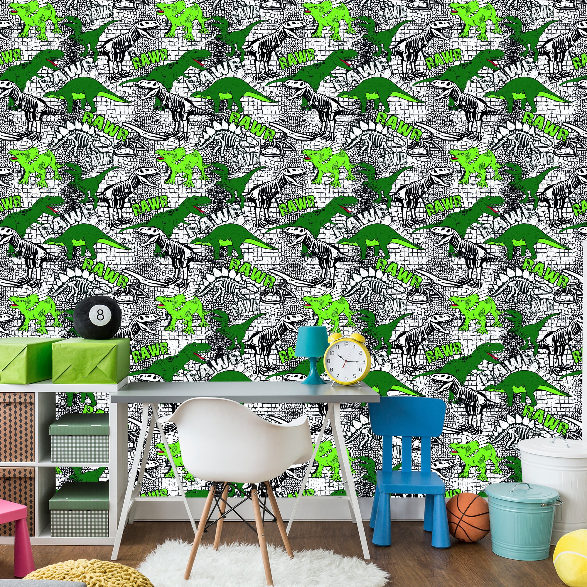 Tapeta Dinozaury Zwierzęta Do Pokoju Młodzieżowego