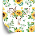 Tapeta Słoneczniki W Stylu Boho