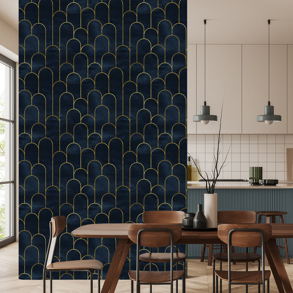 Tapeta Dostojny Wzór W Stylu Art Deco